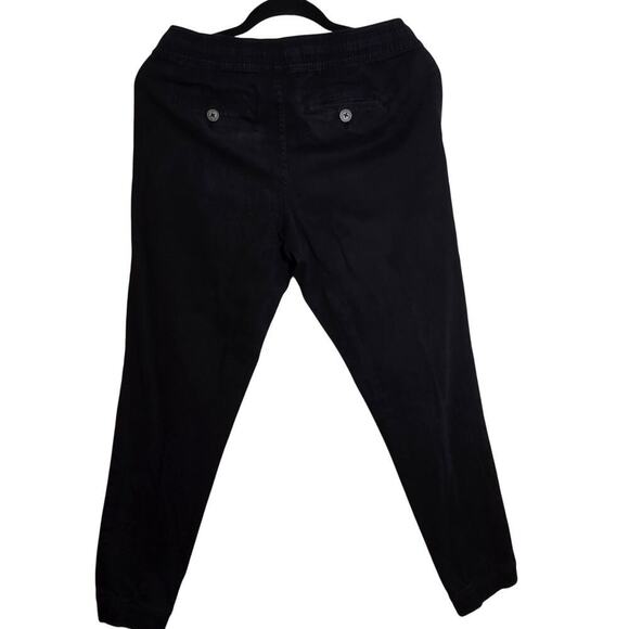 Tahari Black Joggers Adjustable At Ankle 5 Pockets Skater Women's Size Small - Picture 2 of 7